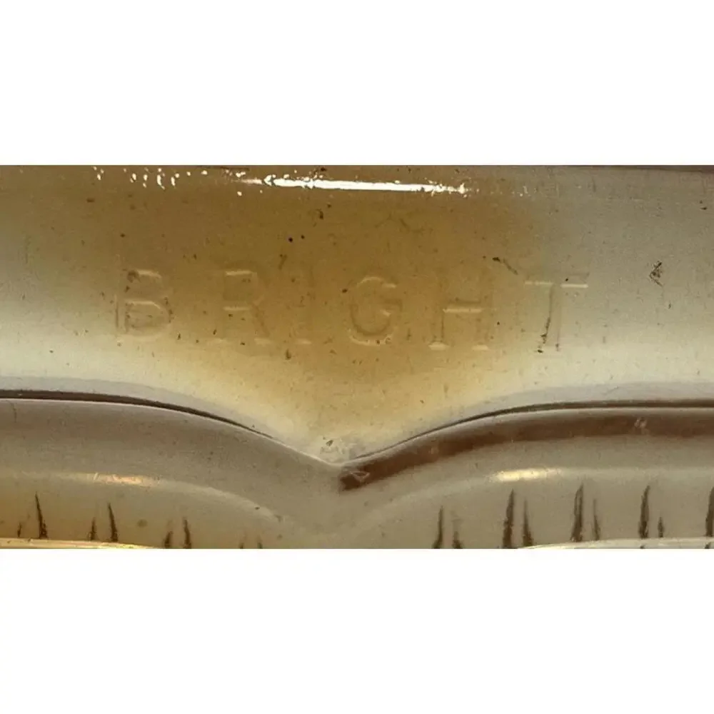 3 Vintage Combs Comb Bright Gold Seal New Old Stock 6‎ 3/4” USA Hand Finished